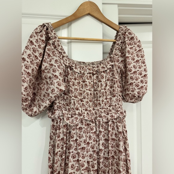 Rylee Cru Tenley dress “red rose” small - Picture 3 of 7